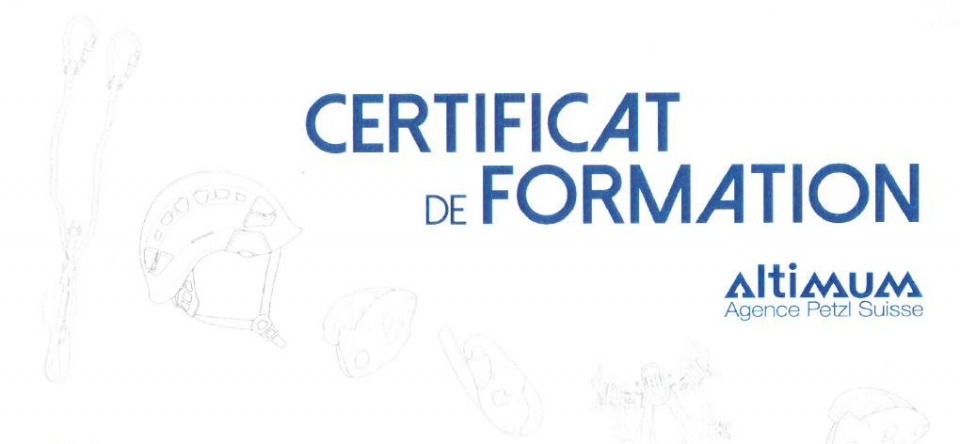 Image Certificat de formation - Travaux en hauteur