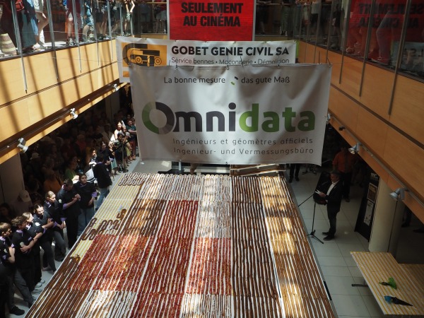 Image Participation au record du monde de l'éclair au chocolat